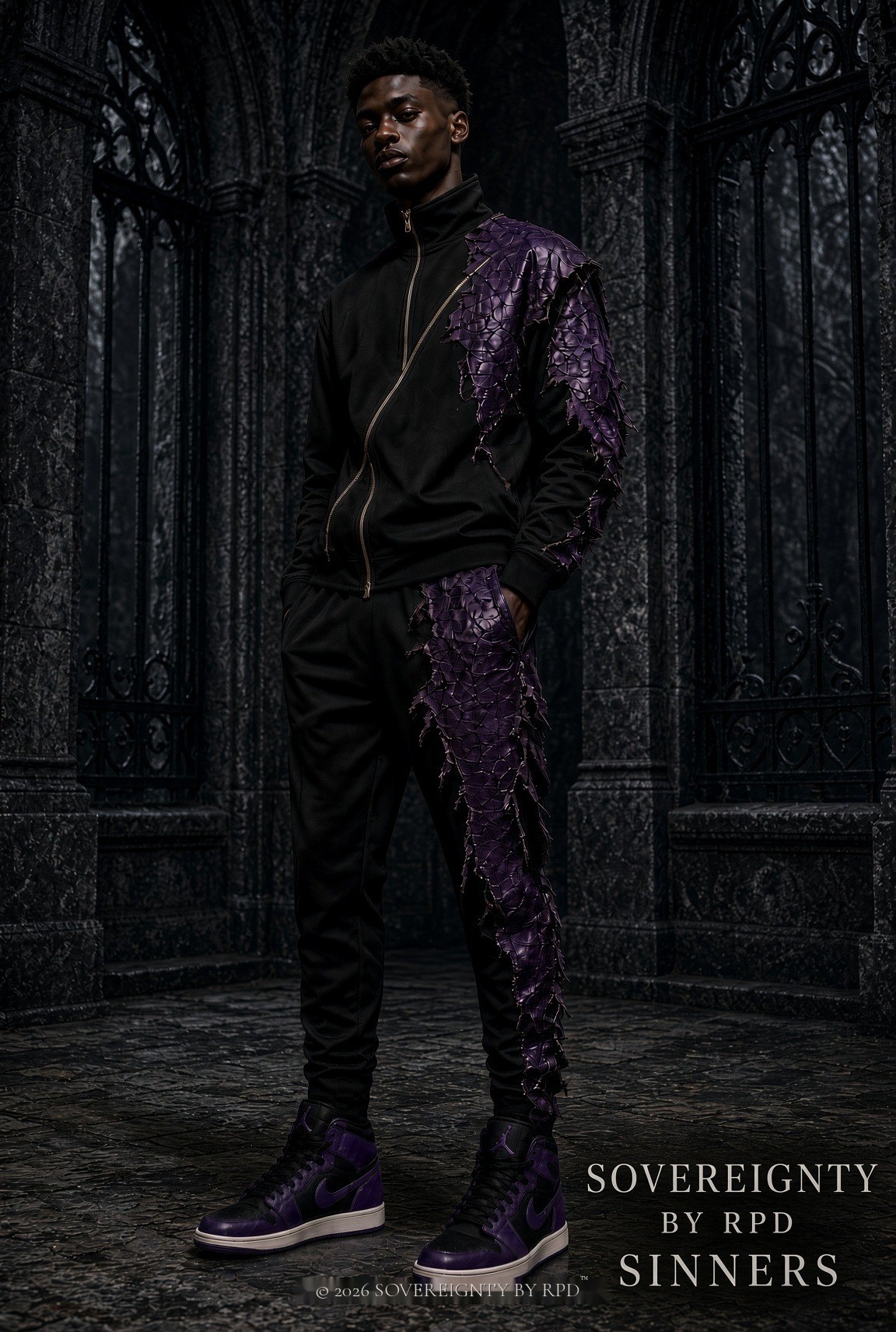 08 split tracksuit